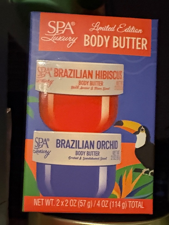 Accessories - Brazilian Orchid & Hibiscus Body Butter Duo - Purple & orange